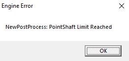 If you'll try to enable forty-first light point with enabled Godrays.