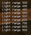 This message appear when you change Range value.