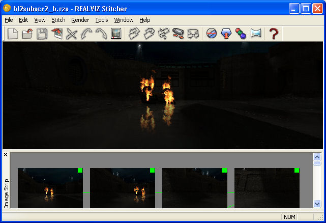 Realviz Stitcher screenshots sample.